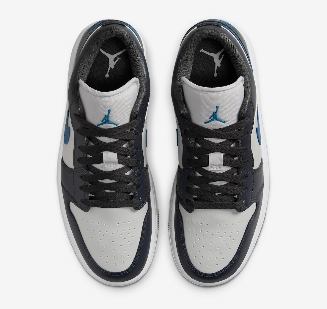 Nike Air Jordan 1 Low Anthracite Industrial Blue