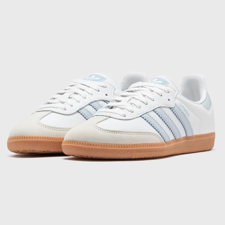 Adidas Samba White Halo Blue