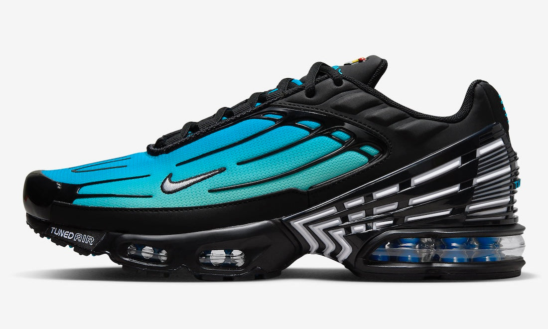 Nike Air Max Plus 3 Black Aqua - Kick Culture