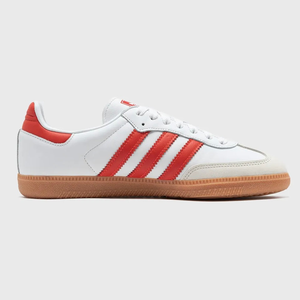 Adidas Samba White Solar Red