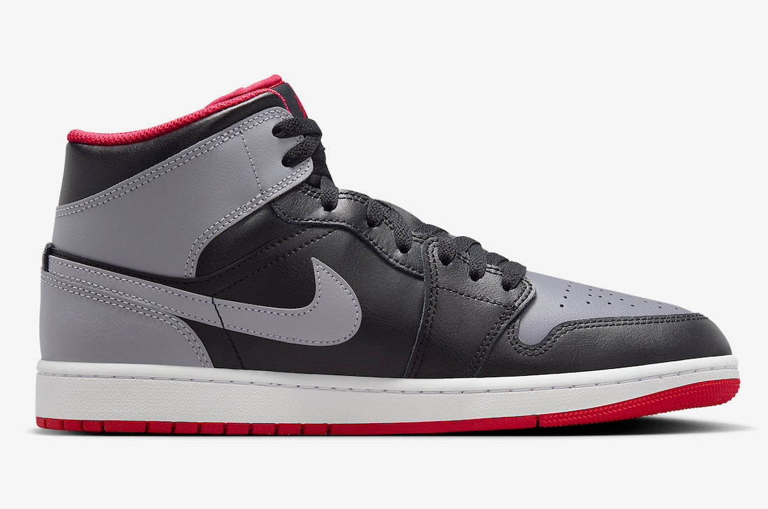 Nike Air Jordan 1 Mid Shadow Fire Red