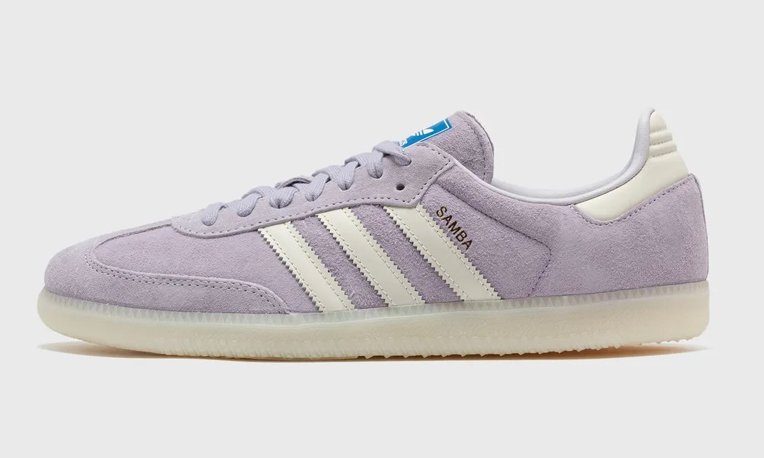 Adidas Samba Silver Dawn Chalk White