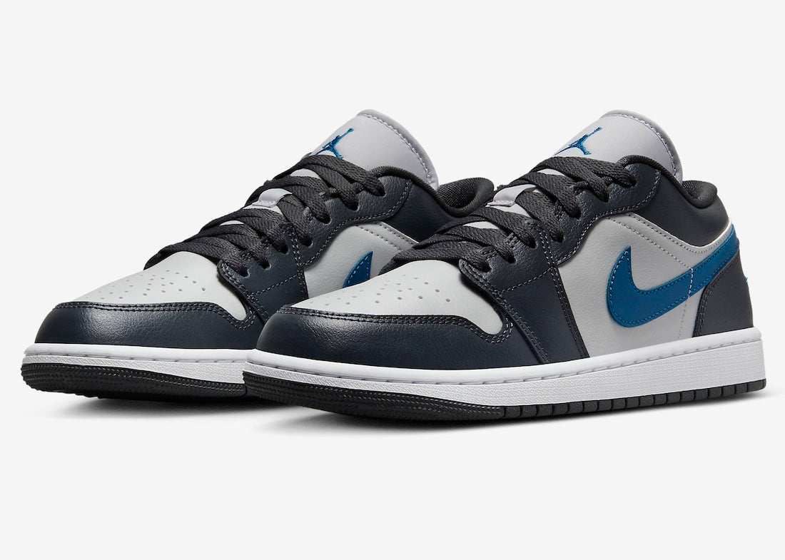 Nike Air Jordan 1 Low Anthracite Industrial Blue