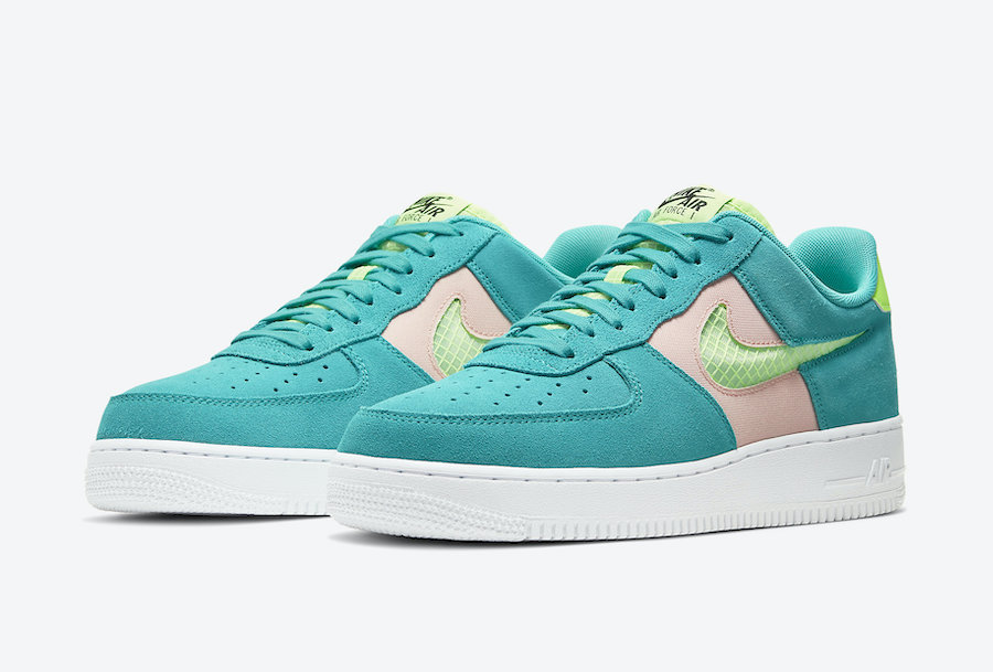 Nike Air Force 1 Low Oracle Aqua - Kick Culture