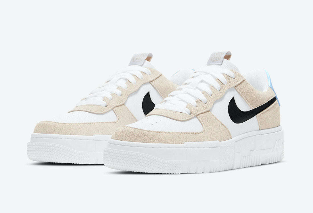 Nike Air Force 1 Low Pixel Desert Sand - Kick Culture