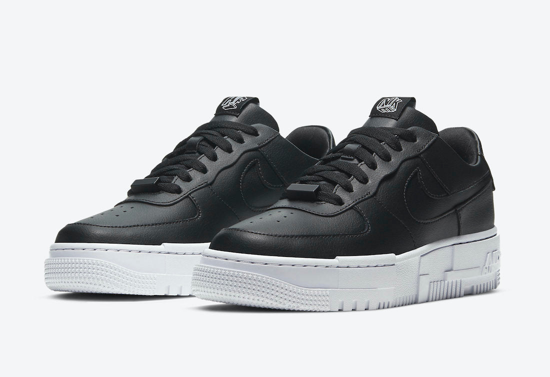 Nike Air Force 1 Pixel Black - Kick Culture