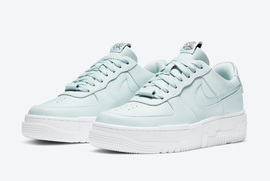 Nike Air Force 1 Pixel Ghost Aqua - Kick Culture