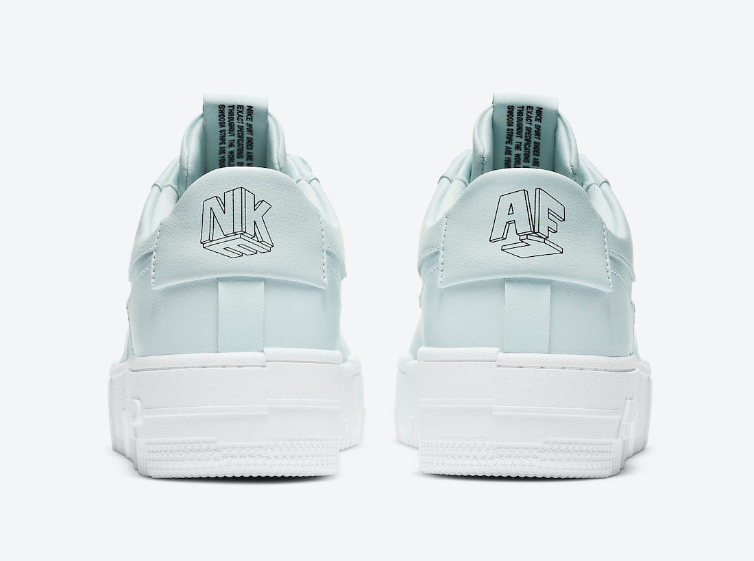 Nike Air Force 1 Pixel Ghost Aqua - Kick Culture