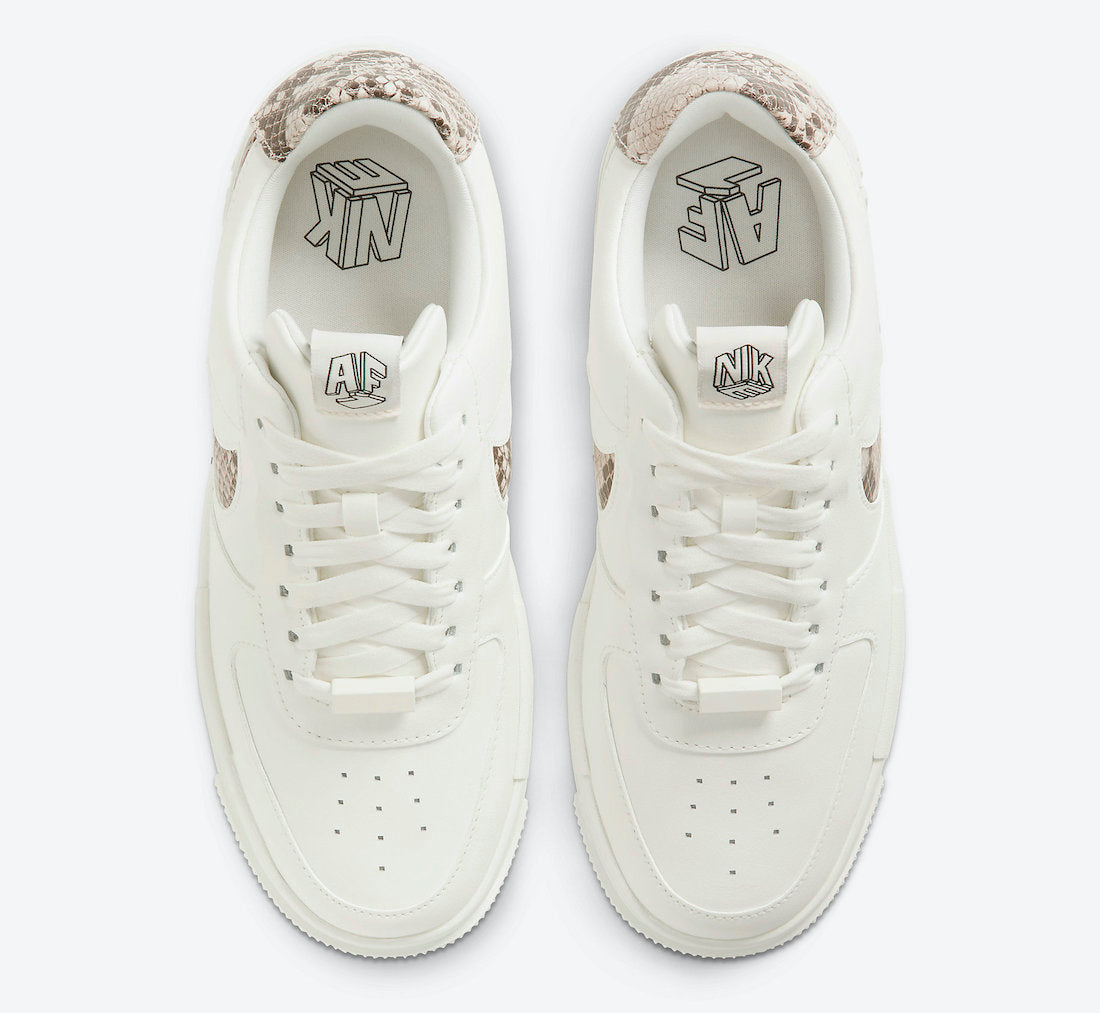 Nike Air Force 1 Pixel SE Sail Snake - Kick Culture