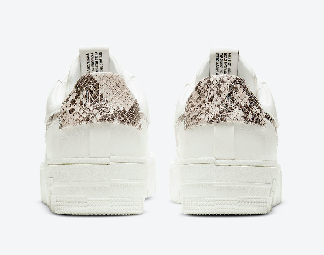 Nike Air Force 1 Pixel SE Sail Snake - Kick Culture