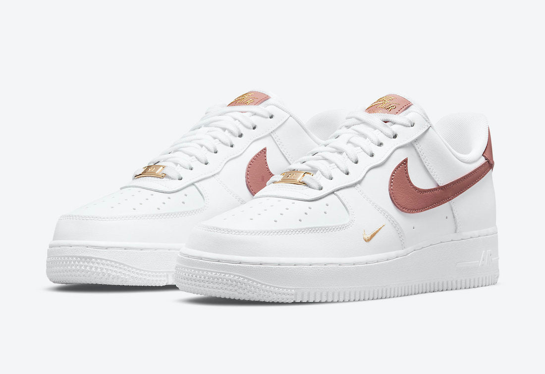 Nike Air Force 1 White Rust Pink - Kick Culture