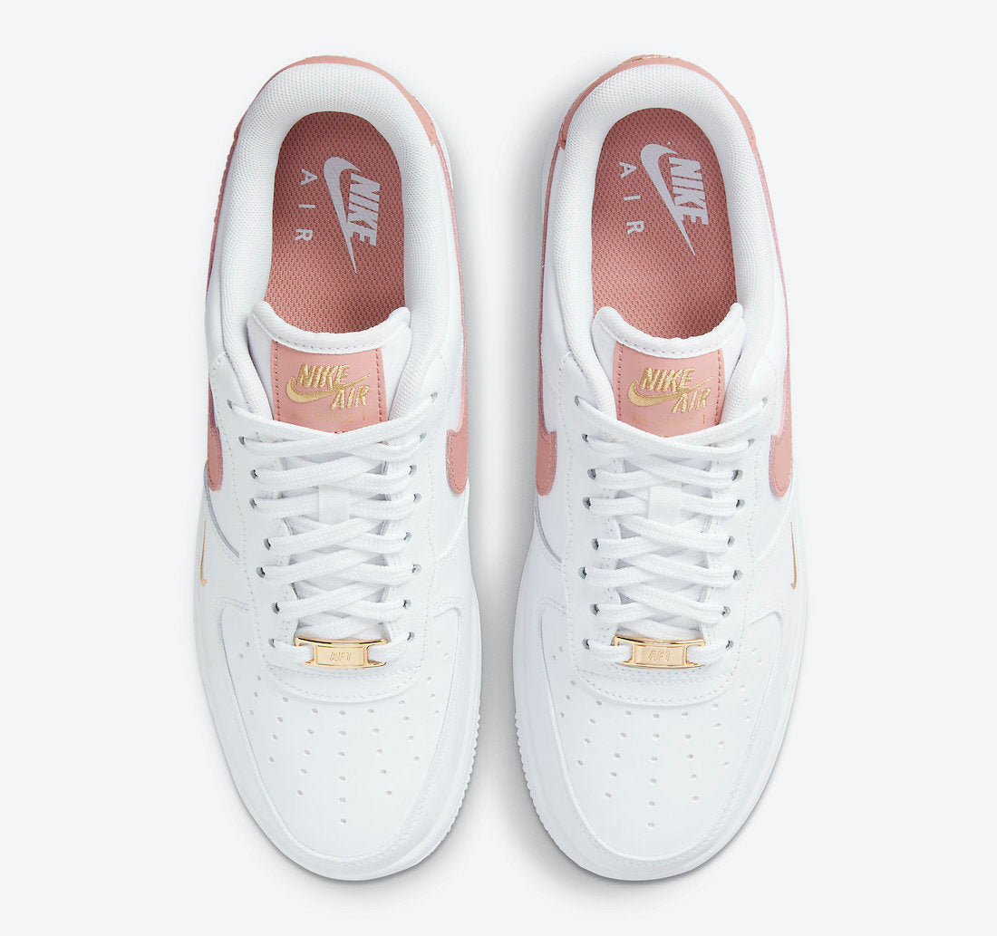 Nike Air Force 1 White Rust Pink - Kick Culture