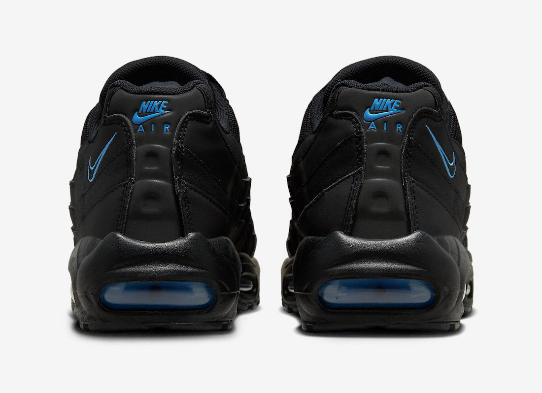 Nike Air Max 95 Black University Blue - Kick Culture