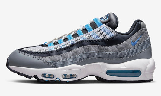 Nike Air Max 95 Cool Grey University Blue - Kick Culture