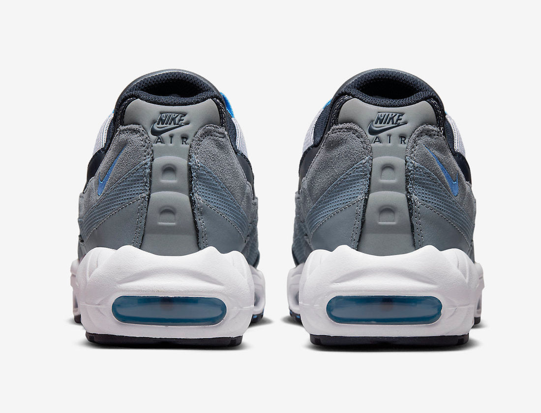 Nike Air Max 95 Cool Grey University Blue - Kick Culture