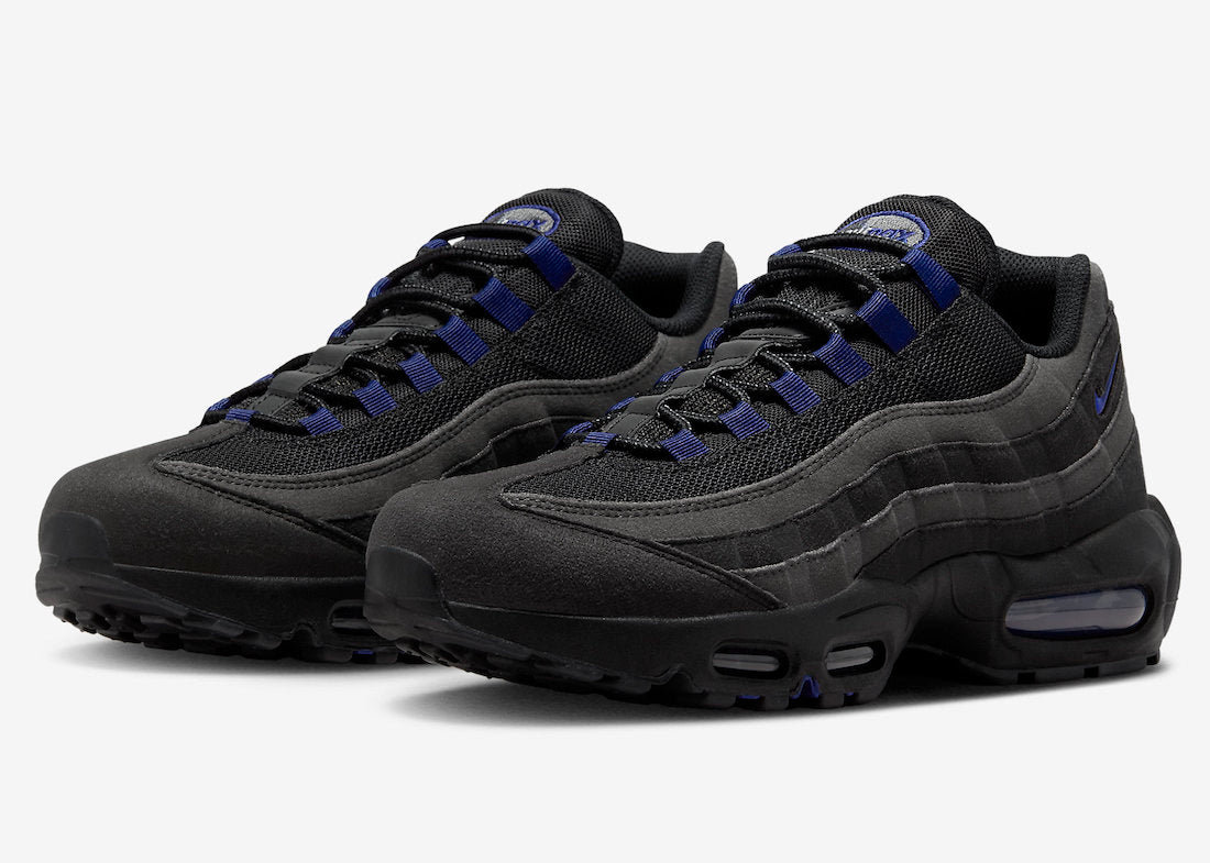 Nike Air Max 95 Jewel Black Deep Royal - Kick Culture