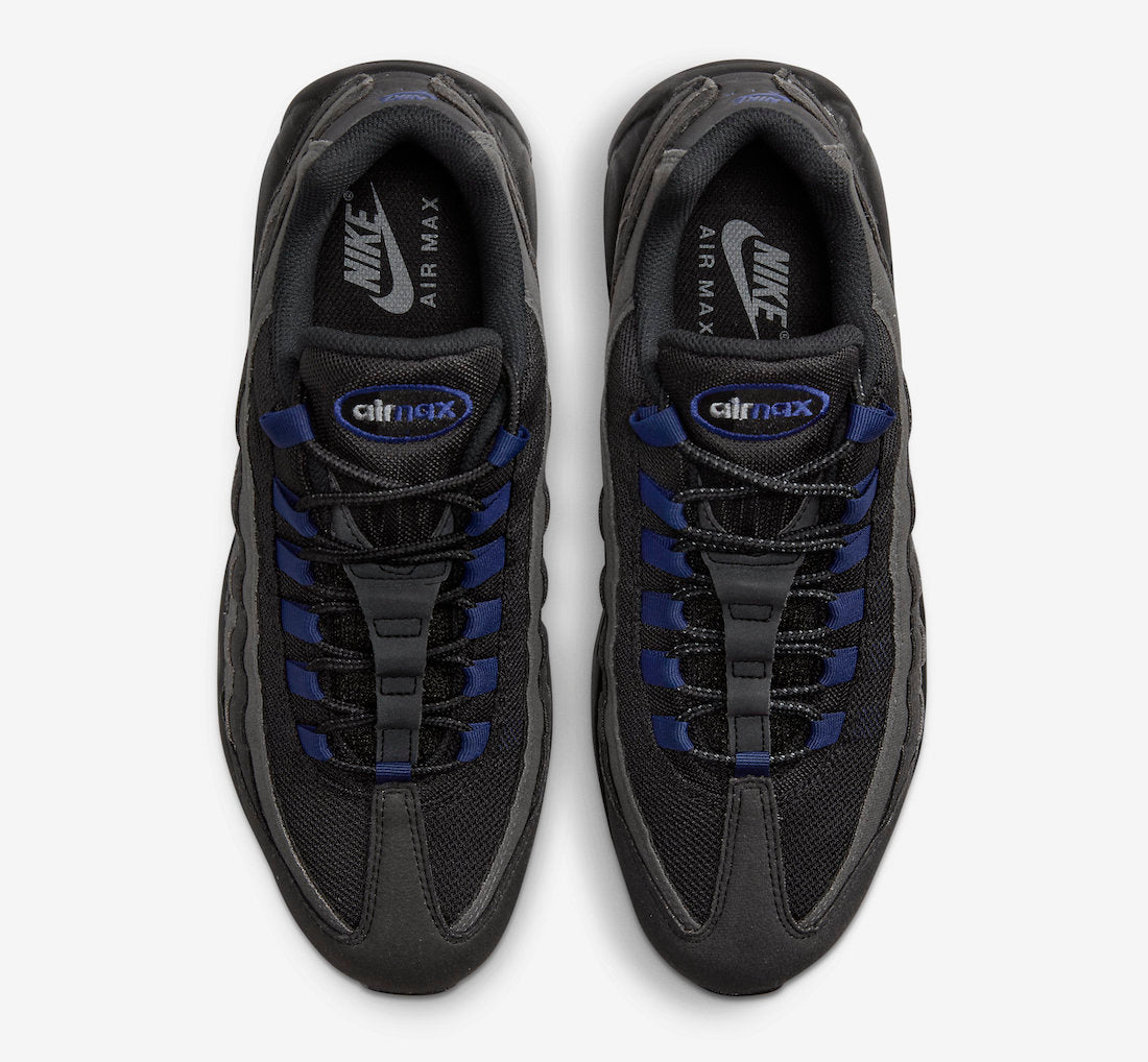 Nike Air Max 95 Jewel Black Deep Royal - Kick Culture