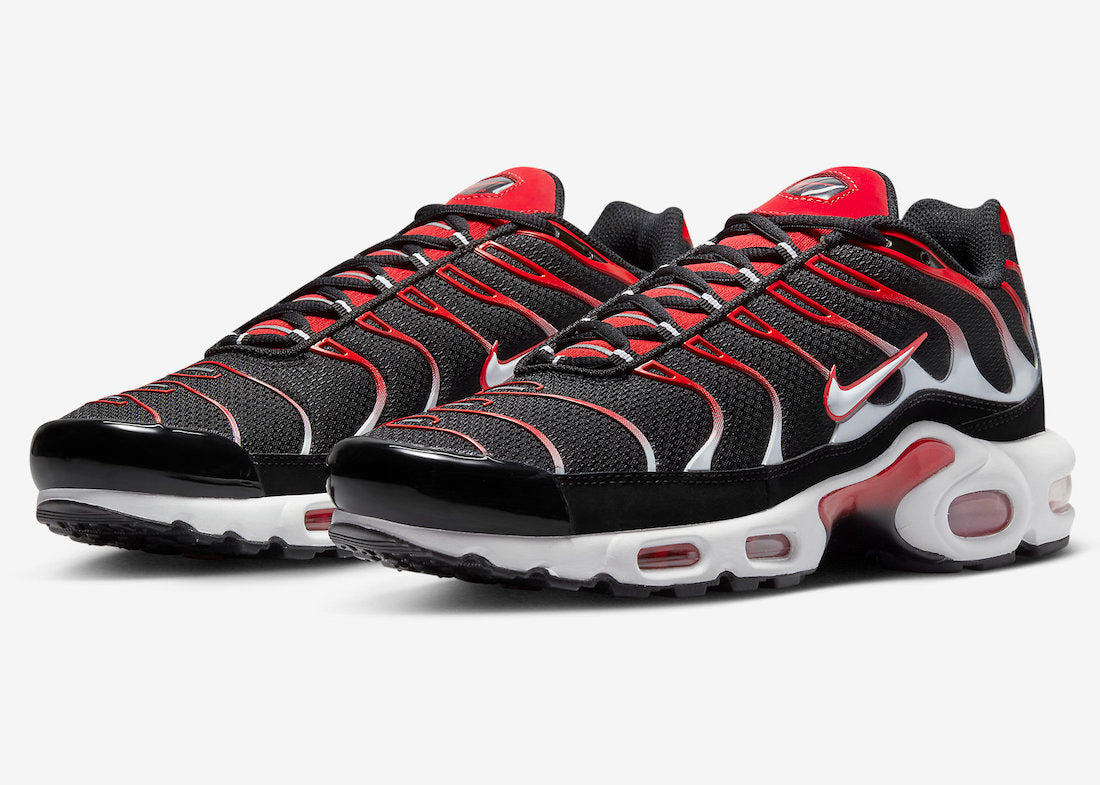 Nike Air Max Plus Black University Red - Kick Culture