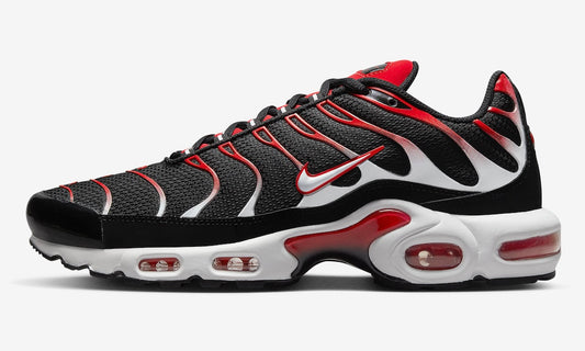 Nike Air Max Plus Black University Red - Kick Culture