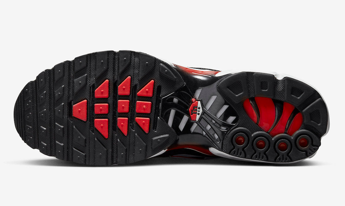 Nike Air Max Plus Black University Red - Kick Culture