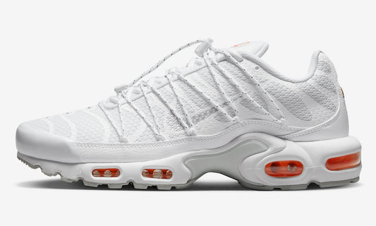 Nike Air Max Plus Utility White Safety Orange - Kick Culture