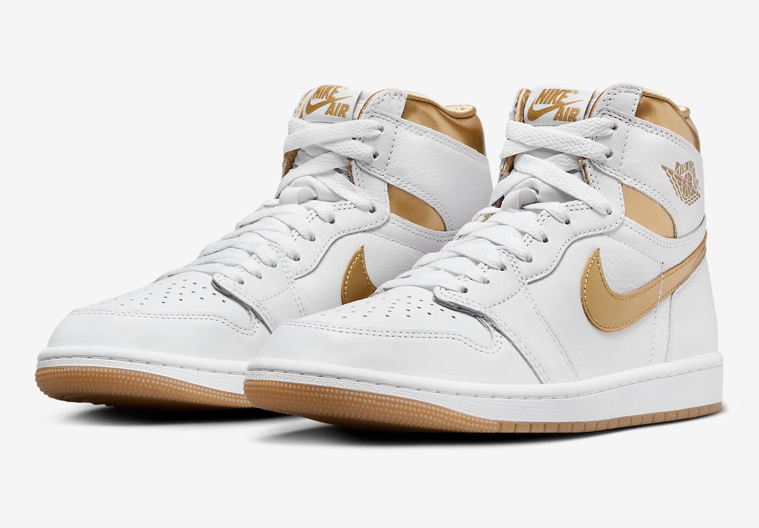 Nike Air Jordan 1 Metallic Gold - Kick Culture