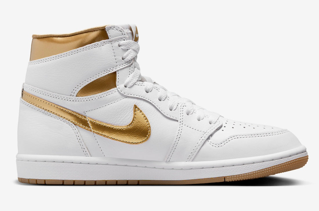 Nike Air Jordan 1 Metallic Gold - Kick Culture