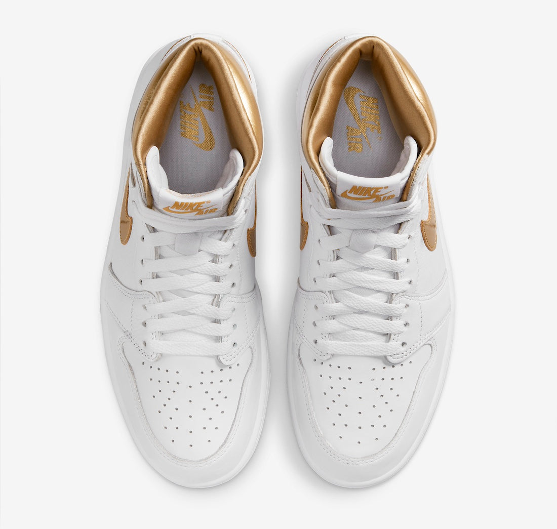 Nike Air Jordan 1 Metallic Gold - Kick Culture