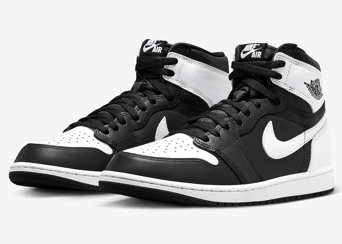 Nike Air Jordan 1 Black/White - Kick Culture