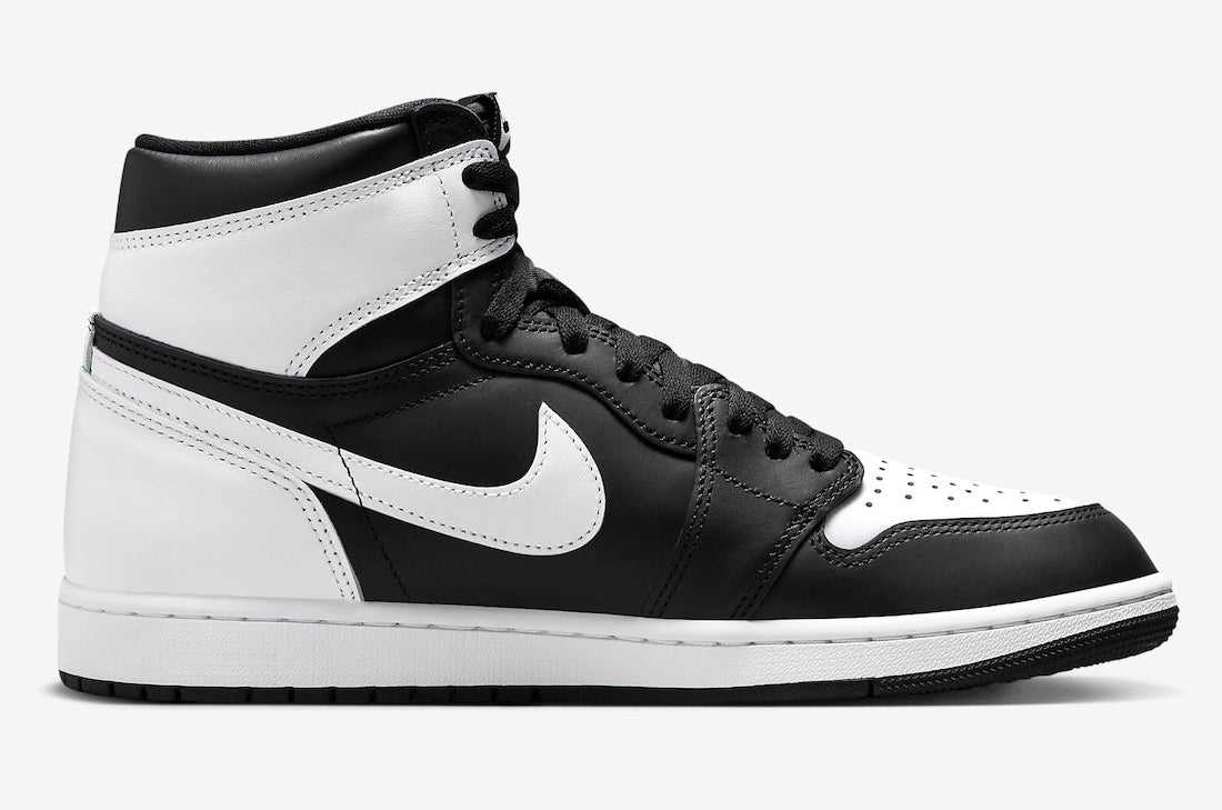 Nike Air Jordan 1 Black/White - Kick Culture