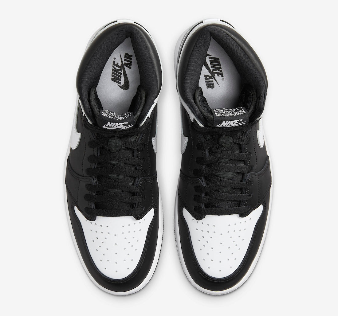 Nike Air Jordan 1 Black/White - Kick Culture