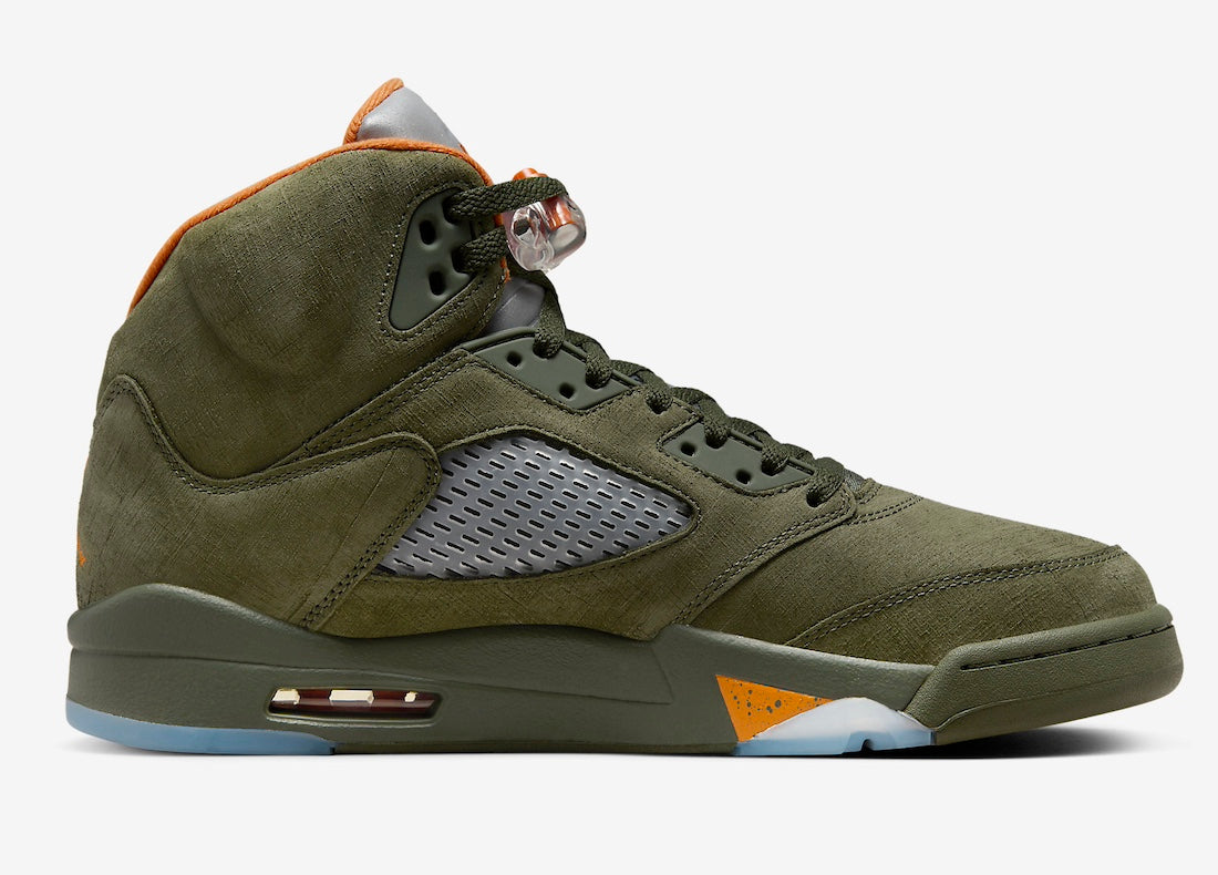 Nike Air Jordan 5 Olive - Kick Culture