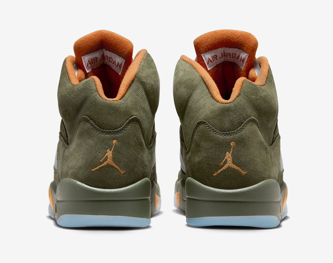 Nike Air Jordan 5 Olive - Kick Culture