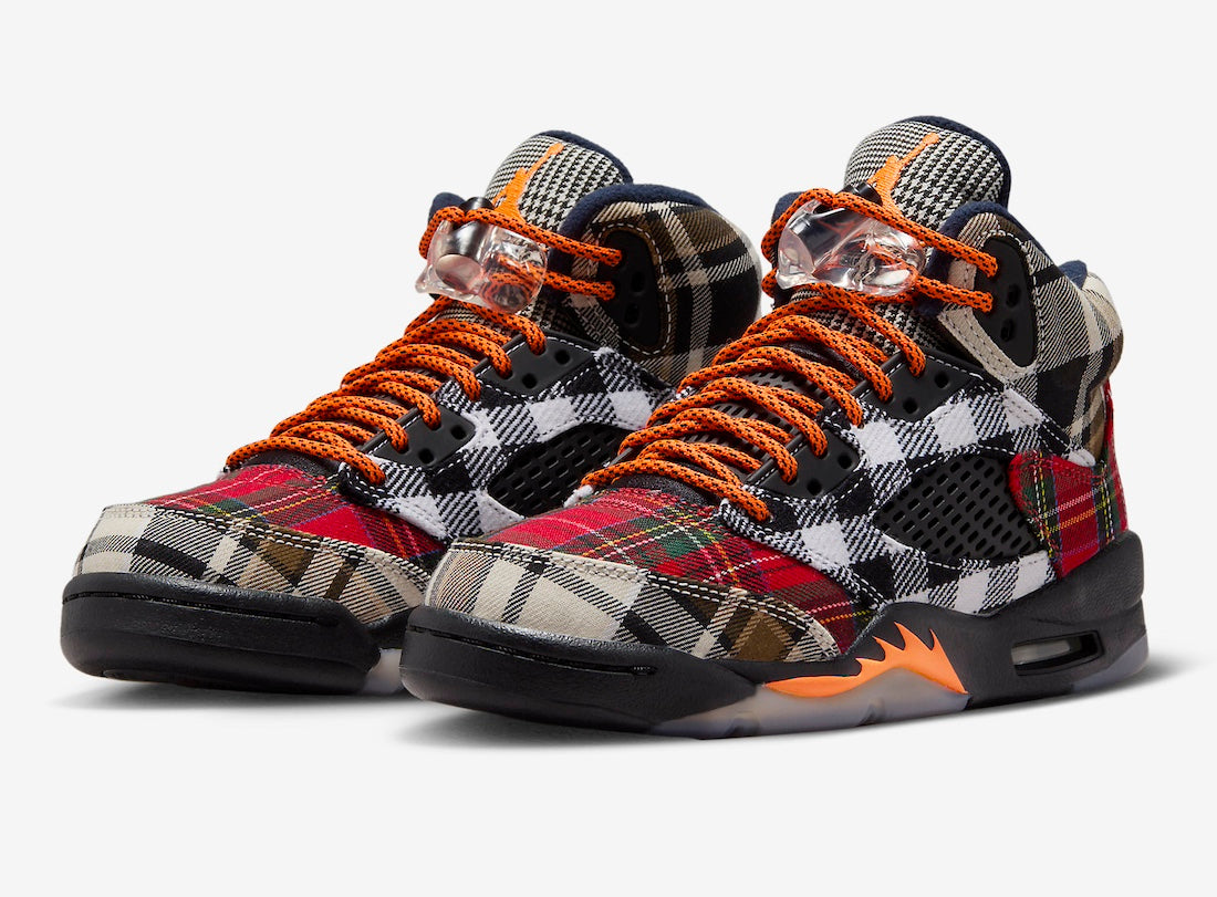 Nike Air Jordan 5 Plaid - Kick Culture